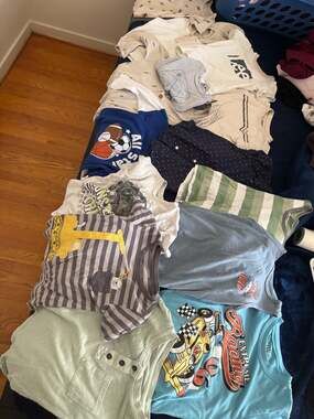 Toddler Boys 4T Assorted Graphic T-Shirts and Casual Tops Bundle